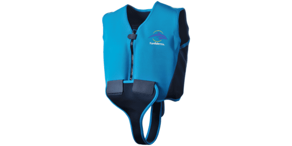 Konfidence svømmevest til junior – Blå (Størrelser fra 8 til 14 år)