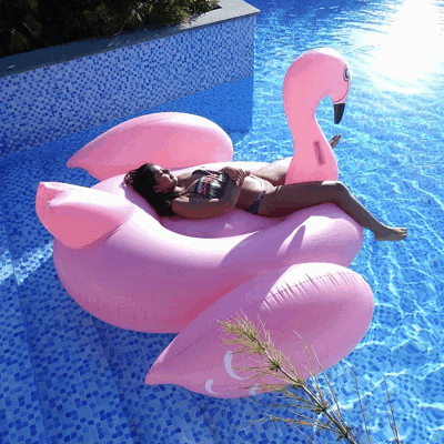 kaempe-flamingo kæmpe flamingo badedyr til voksne